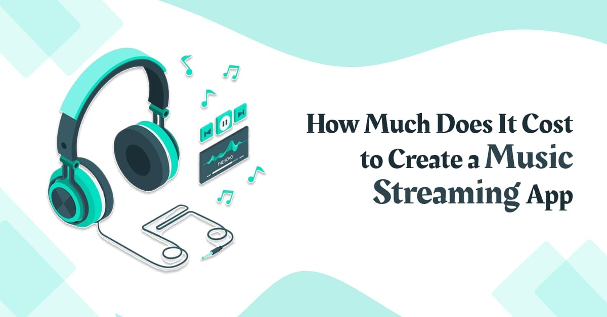 music streaming app development cost