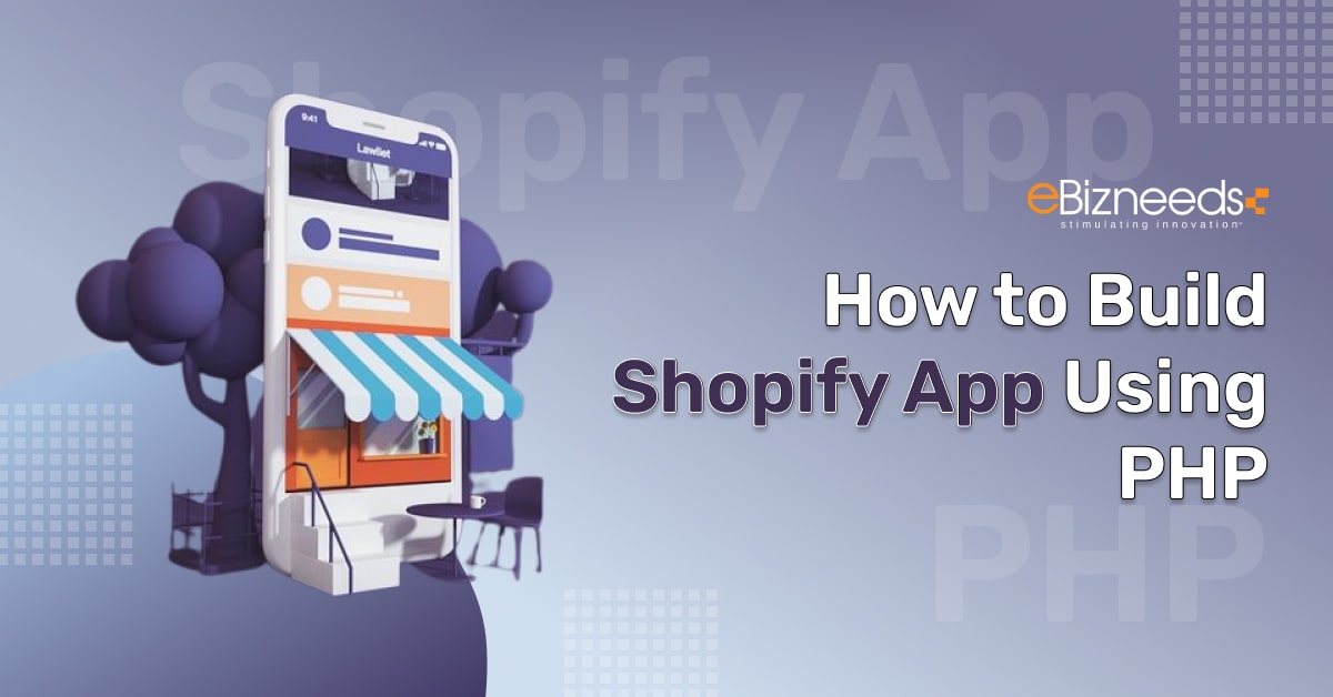 create shopify app using php